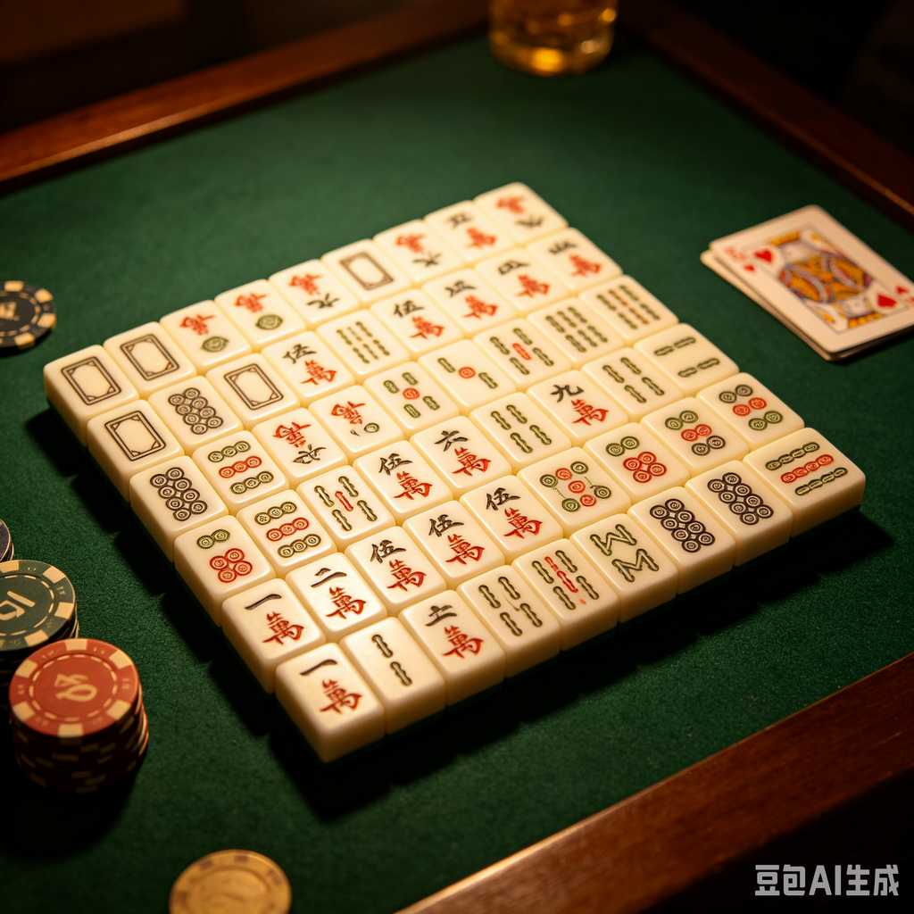 custom pattern mahjong tiles